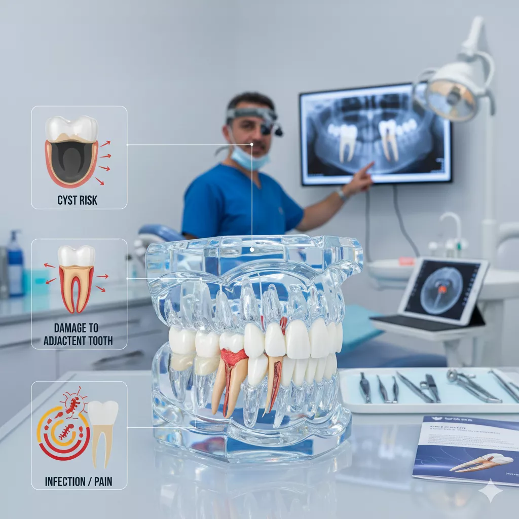 When Should Impacted Teeth Be Extracted?