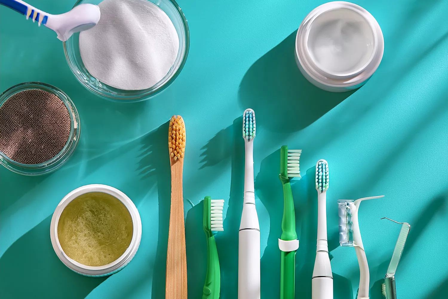Everyday Oral Hygiene: Toothbrushes, Toothpastes, Tongue Cleaning and Oil Pulling