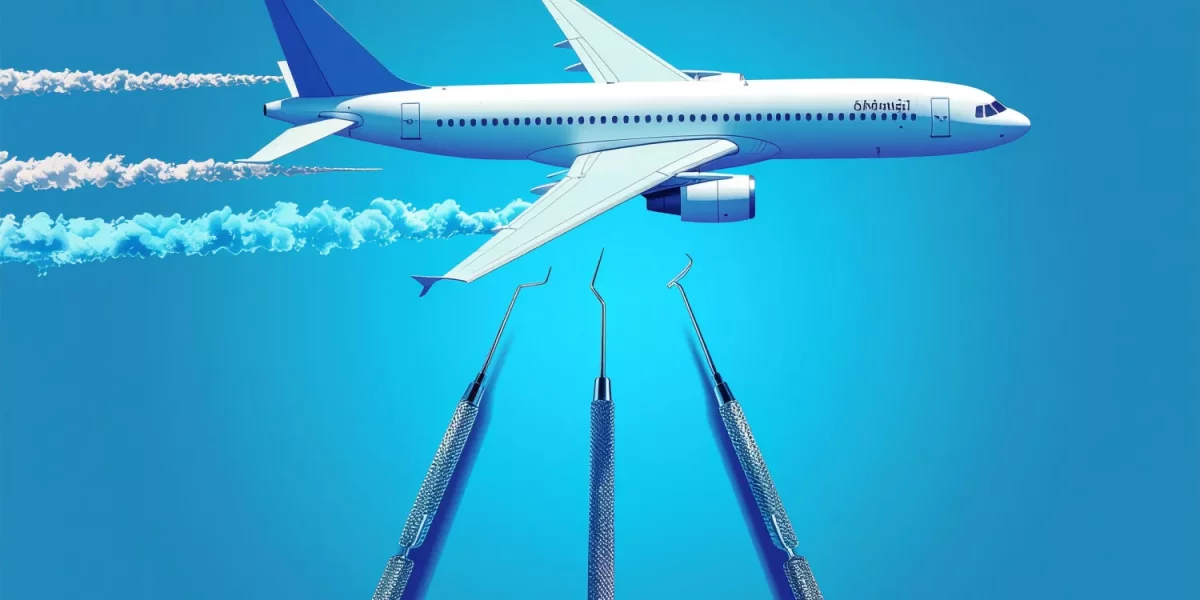 ¿Qué sucede después de volar a casa? Cuidado posterior de Hollywood Smile para pacientes estadounidenses