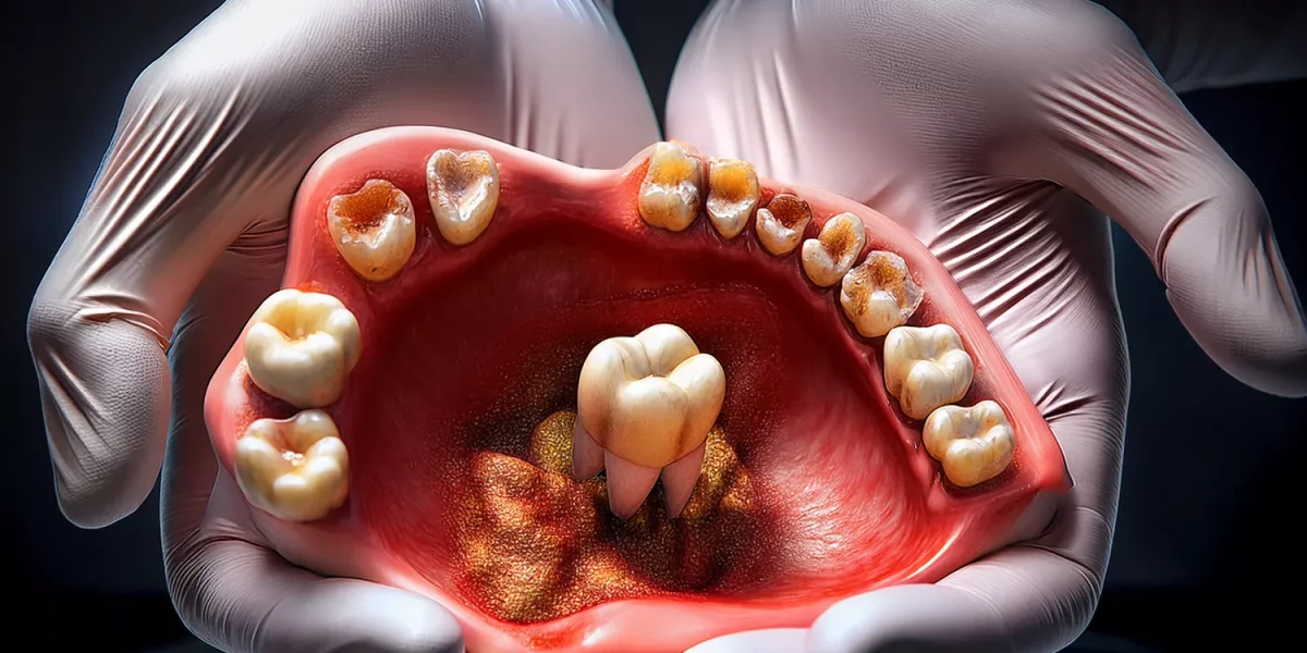 Persistent Abscess After Root Canal Treatment: