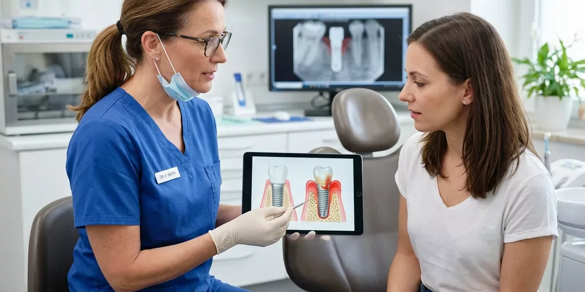 What Should Patients Know About Infection Around a Dental Implant?