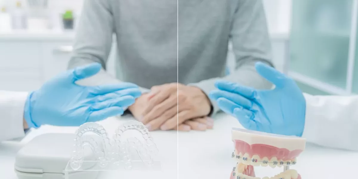 Hur bestämmer du mellan aligners och tandställning?