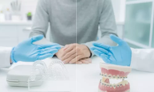 Si vendosni midis aligners dhe braces? - Milim Dental Hospital